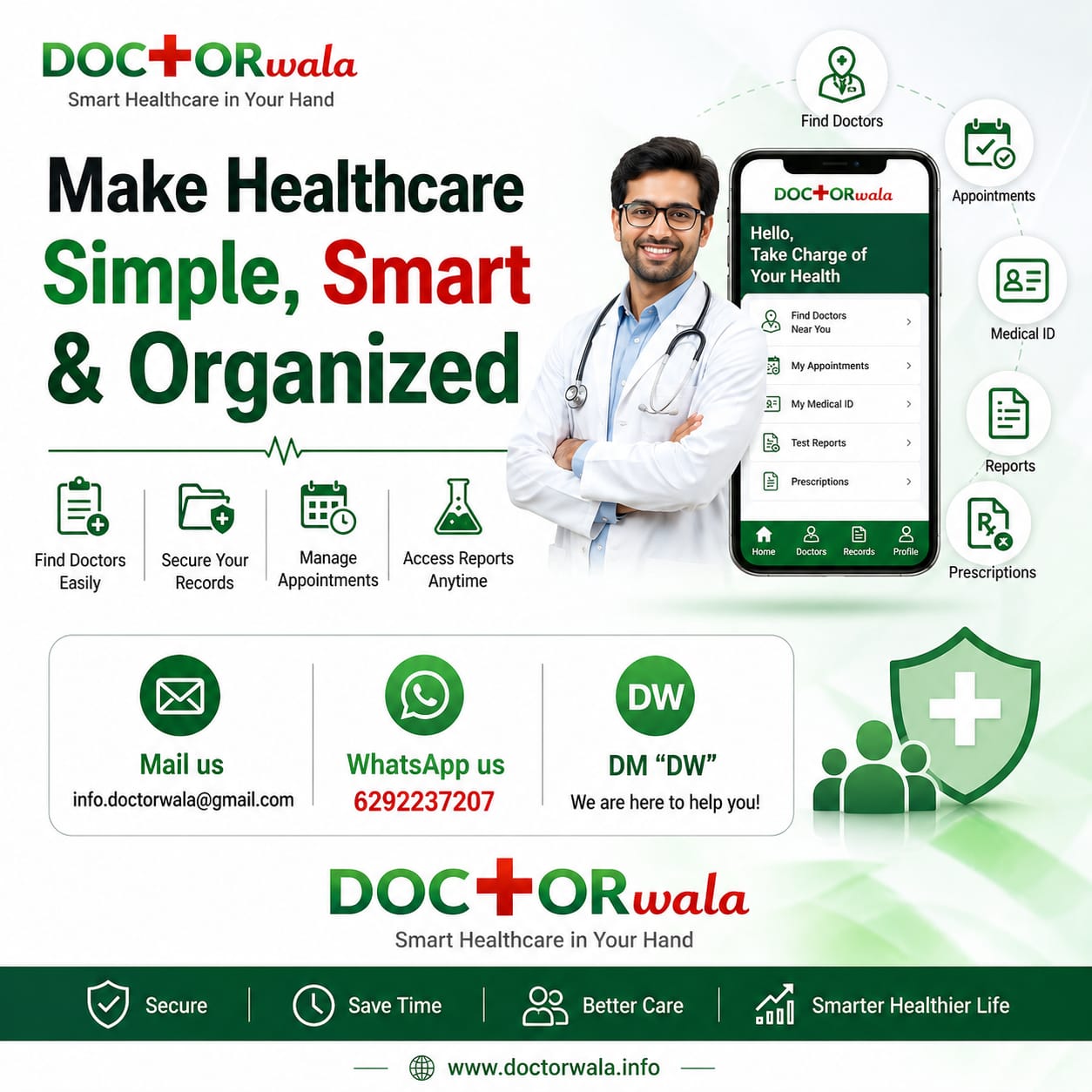 DOCTORWALA: Making Healthcare Simple, Smart & Organized